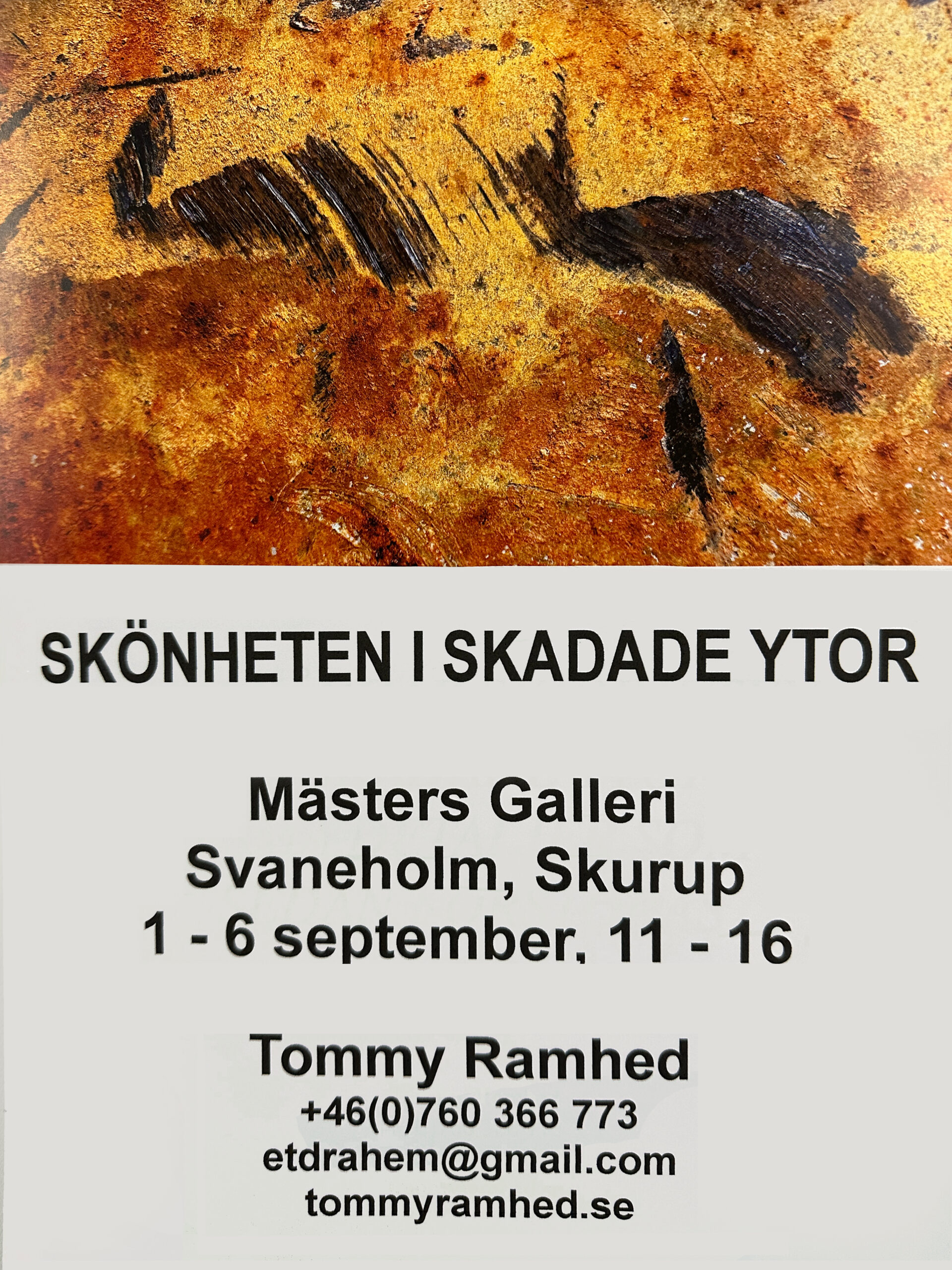 Skönheten i skadade ytor